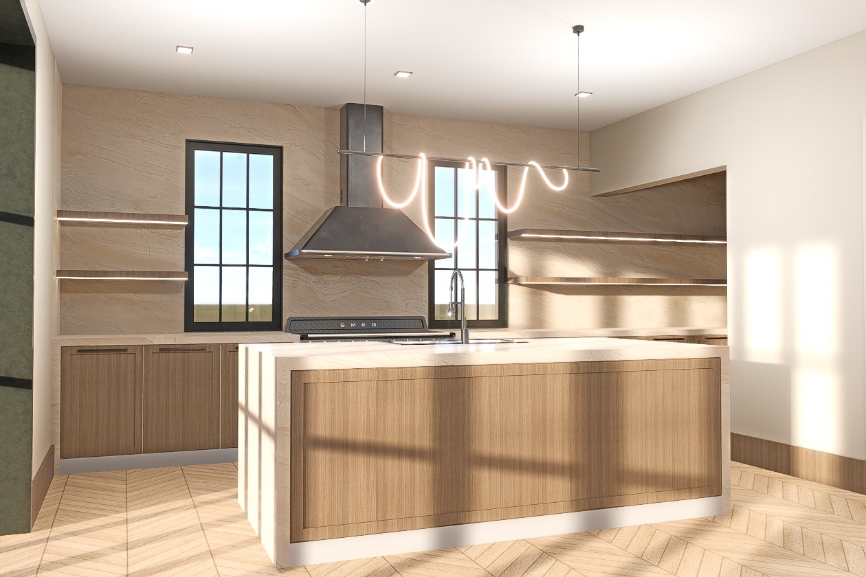 McMullins Kitchen Render