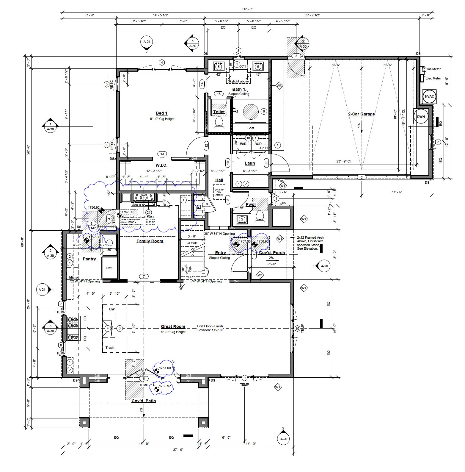 First floor plan